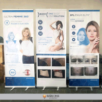 Banner Roll Up em Tecido para Beleza e Estética 